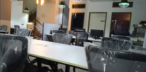 Urban serviced office space