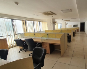 Co-desk serviced office space